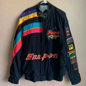 snap on windbreaker